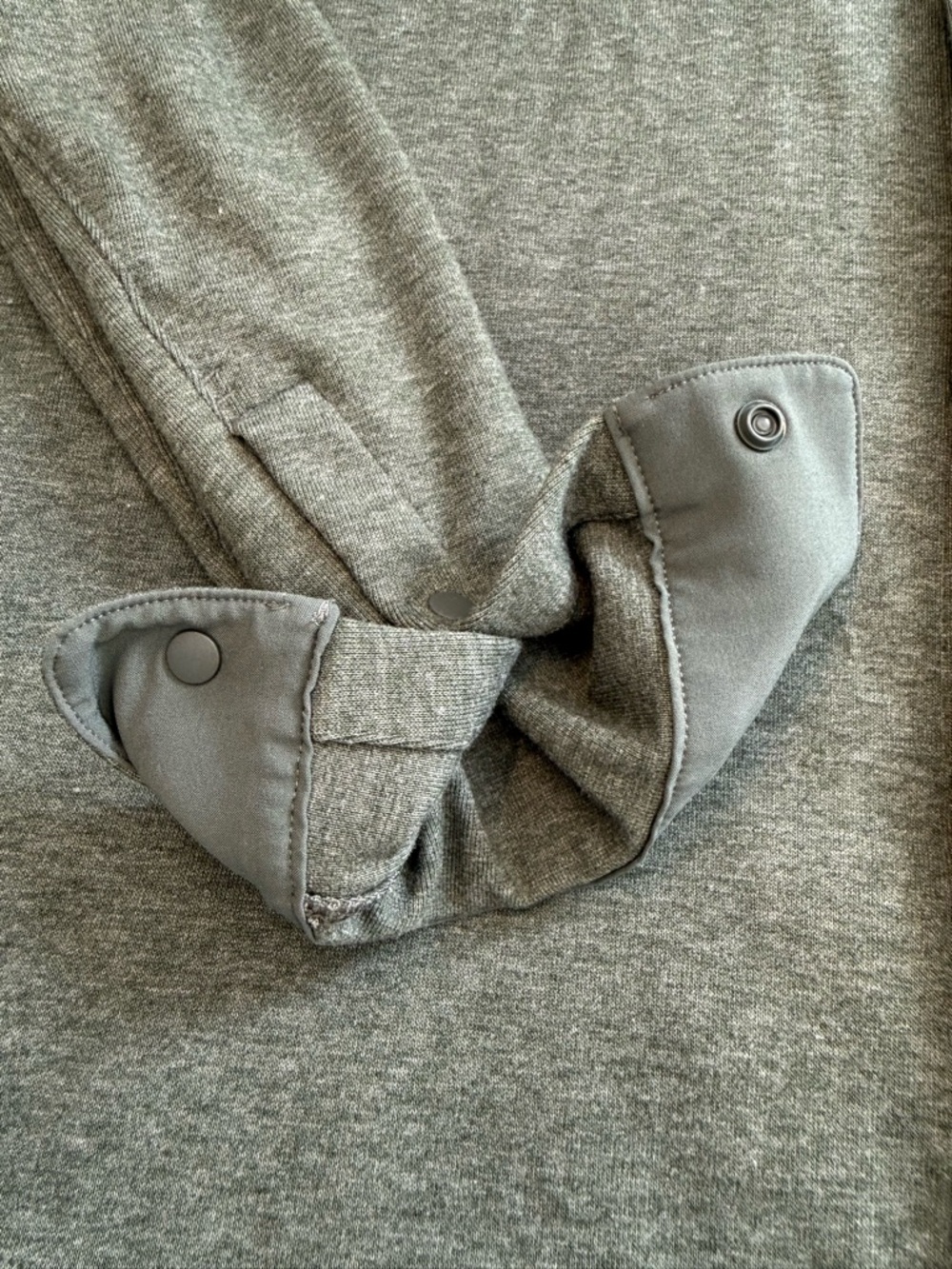 Lululemon Soft Knit Overshirt Heathered Smoked Spruce M3CZMS - Picture 9 of 15
